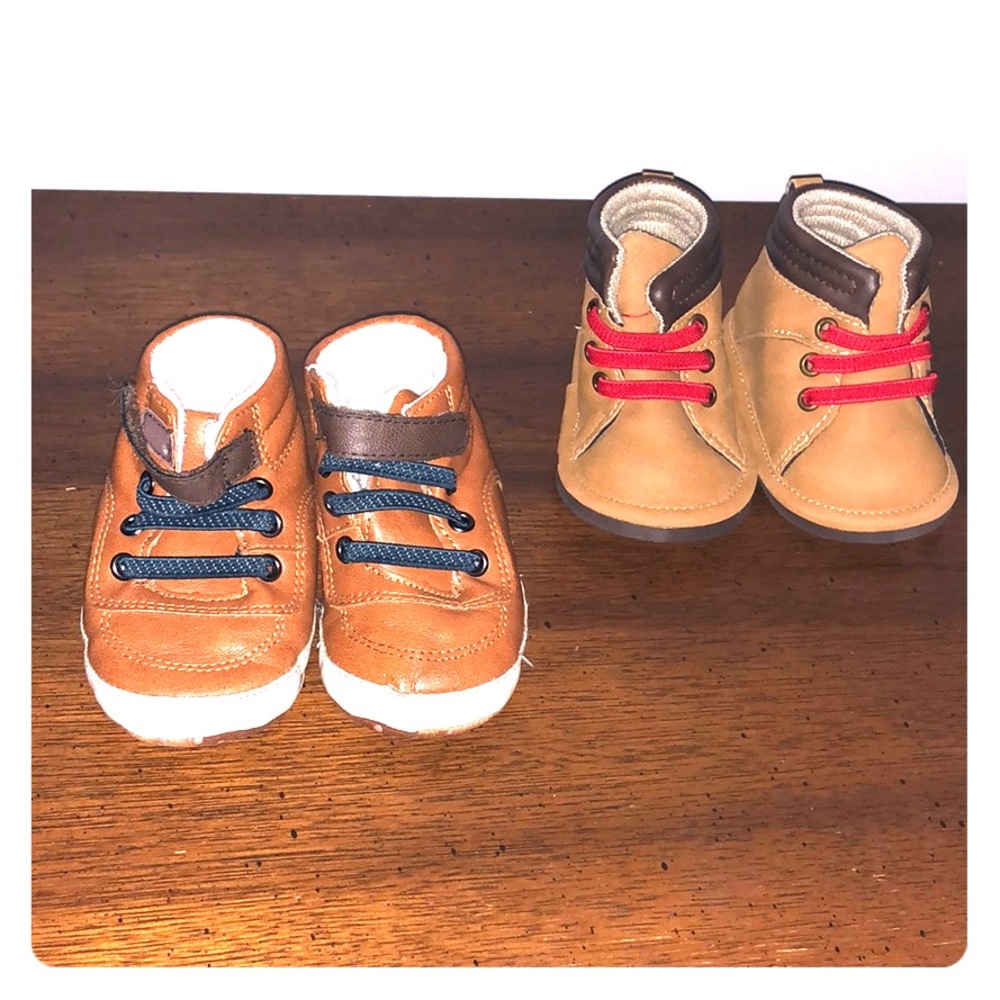 Baby Boy Boots Lot Bundle Old Navy Rising Star